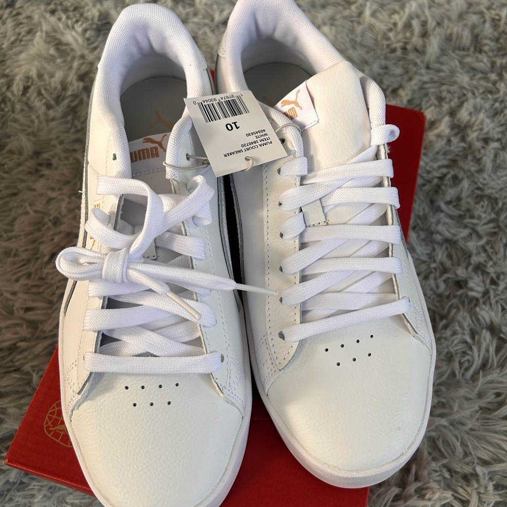 Puma Classic White Sneakers - Picture 2 of 2